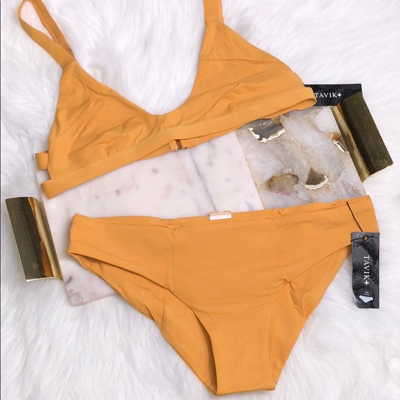 Free People Other - TAVIK COCO ALI BIKINI SET IN SUNFLOWER